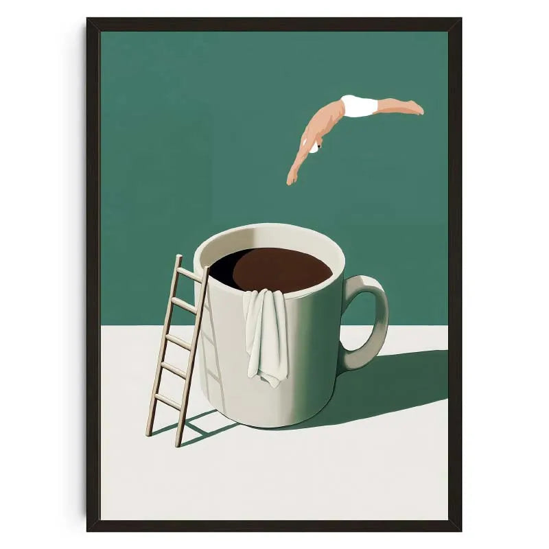 COFFEE CANVAS PRINTS - G