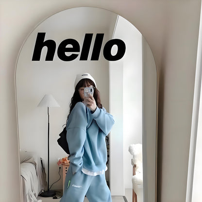 HELLO WINDOW STICKERS