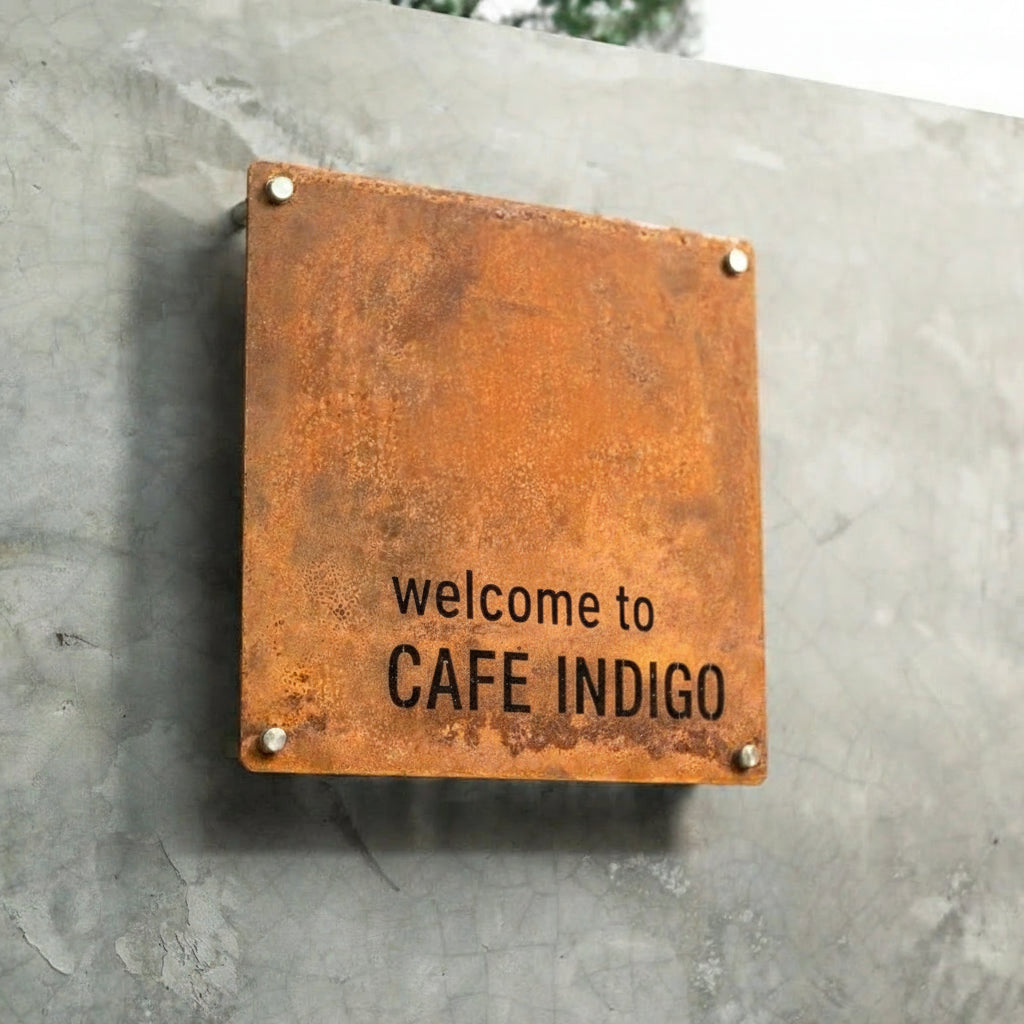 CUSTOM IRON DOOR PLATE