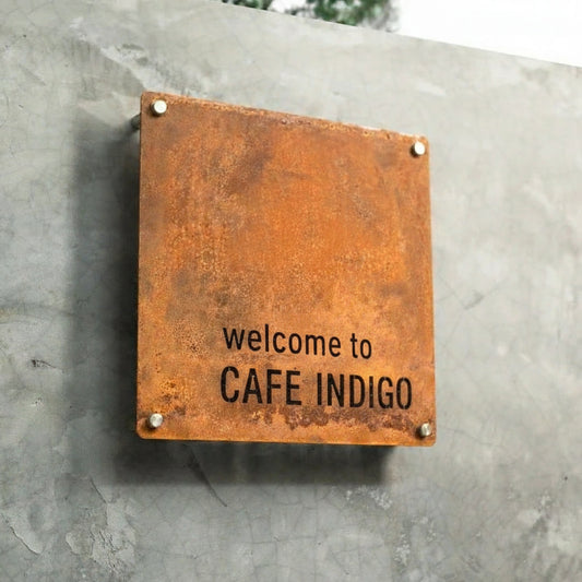 CUSTOM IRON DOOR PLATE