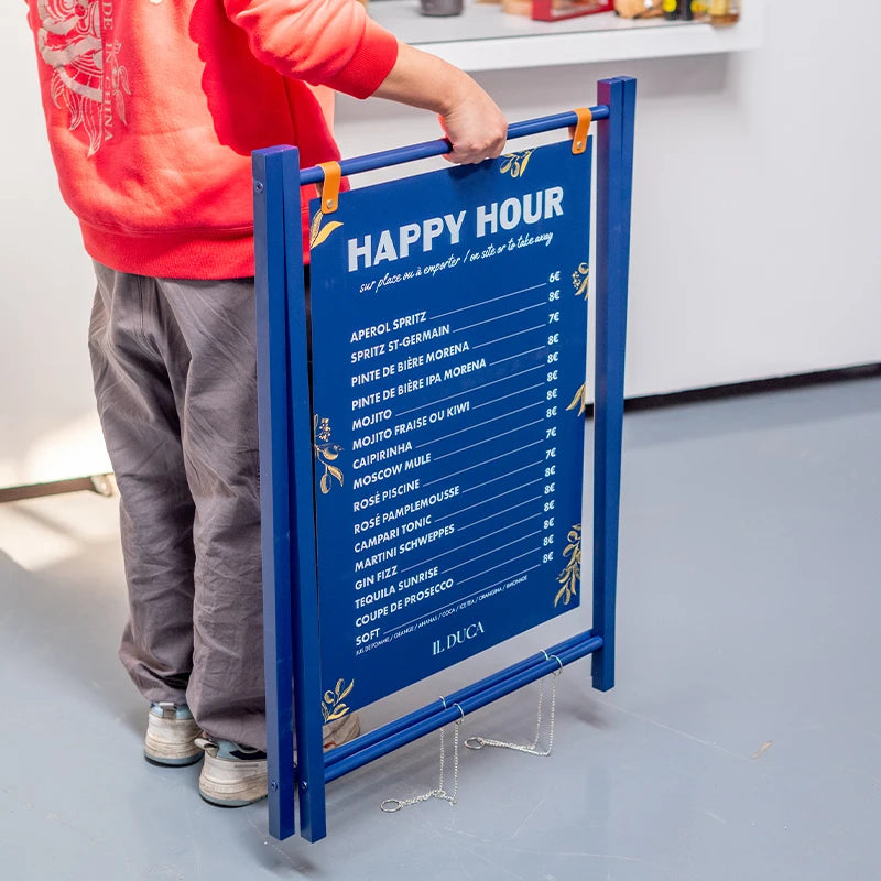 CUSTOM LARGE SIDEWALK SIGN