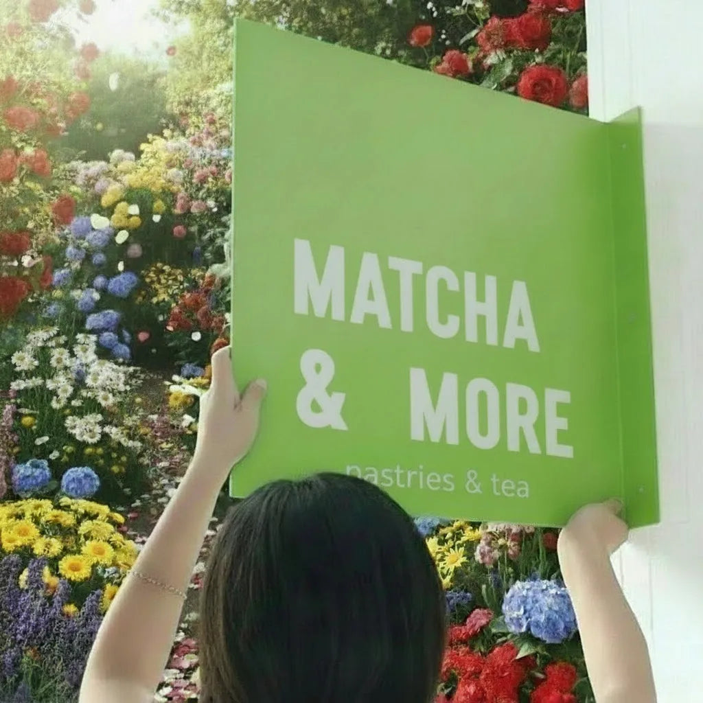 CUSTOM METAL BLADE SIGN - SQUARE-Exterior Signage-[Material/Finish]-[Use/Business Type]