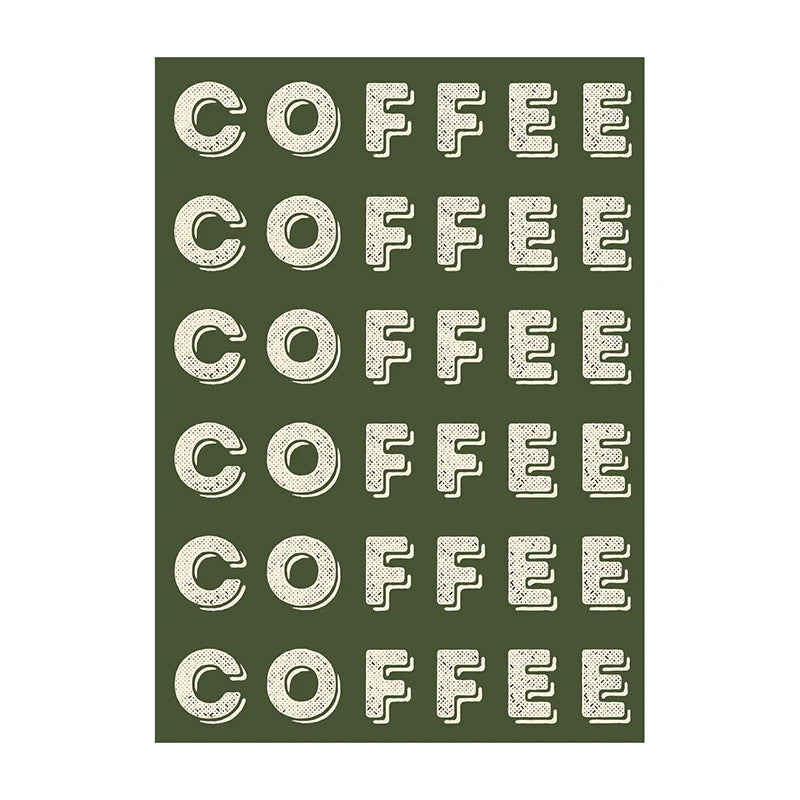 COFFEE CANVAS PRINTS - E