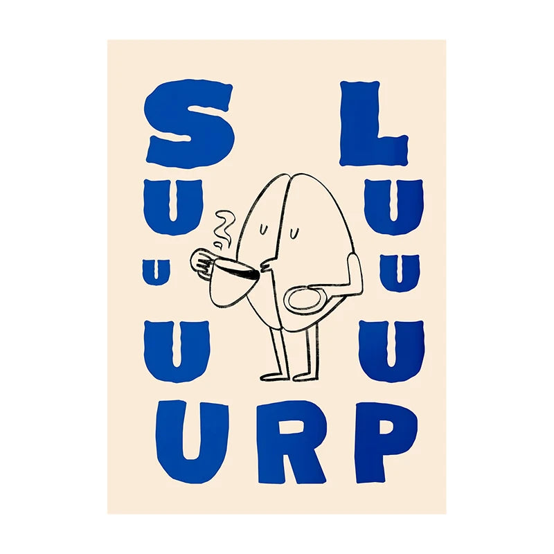 COFFEE CANVAS PRINTS - E