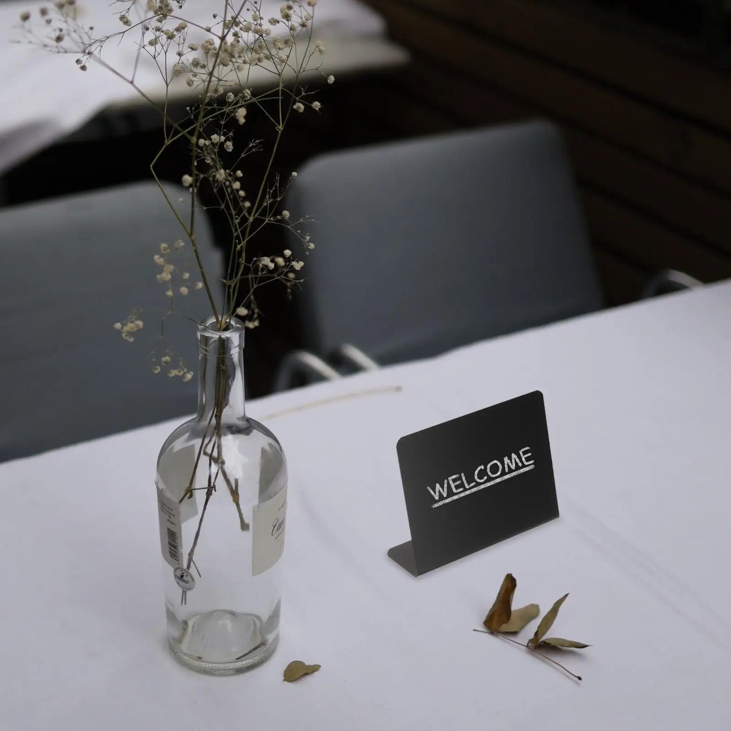 MINI CHALKBOARD SIGNS - 12 PCS