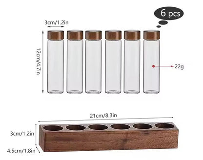 GLASS STORAGE TUBES