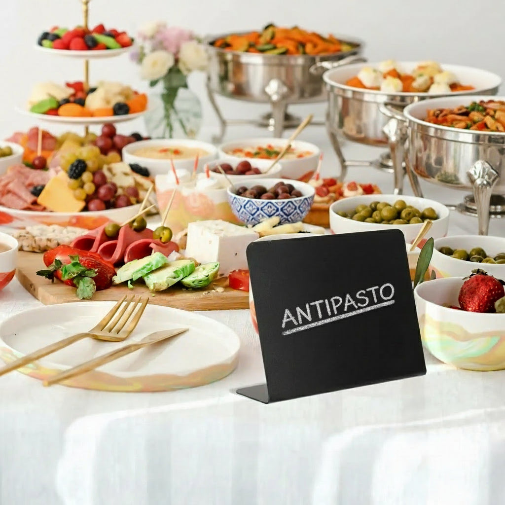 MINI CHALKBOARD SIGNS - 12 PCS