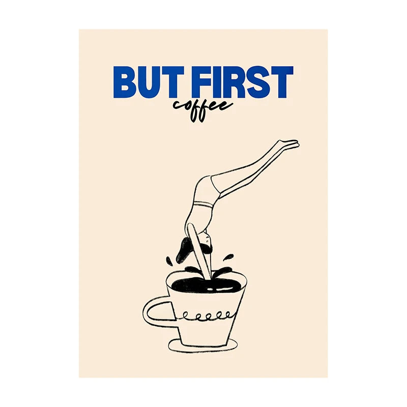 COFFEE CANVAS PRINTS - D