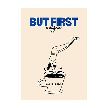 COFFEE CANVAS PRINTS - D