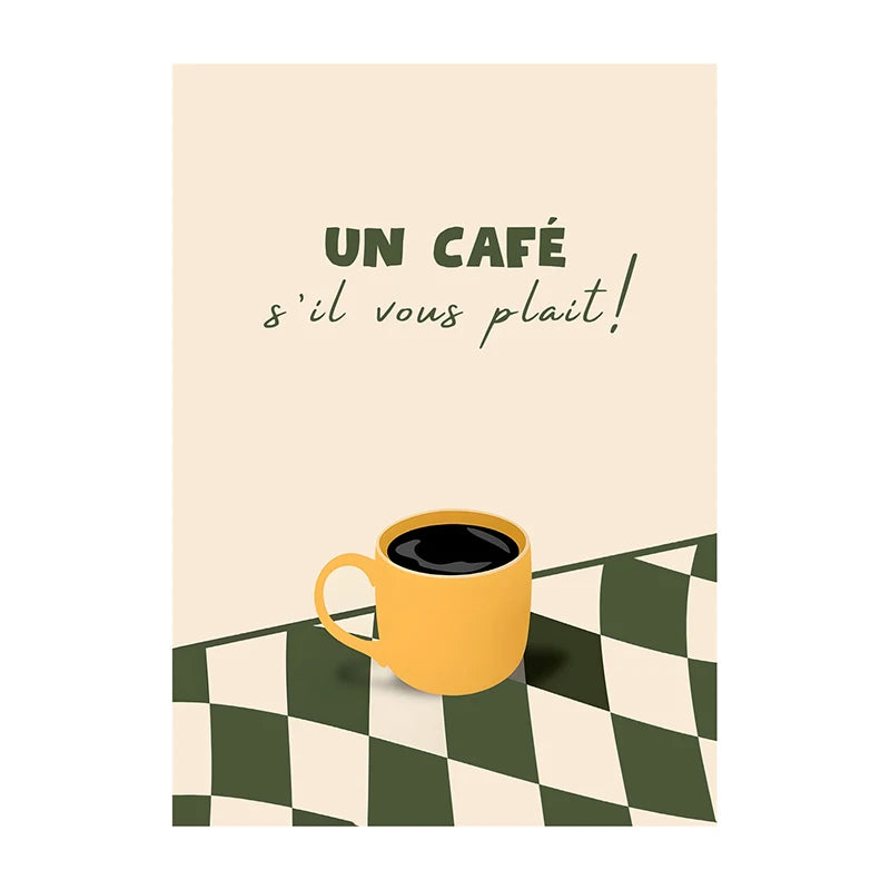 COFFEE CANVAS PRINTS - C