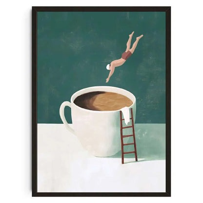 COFFEE CANVAS PRINTS - G