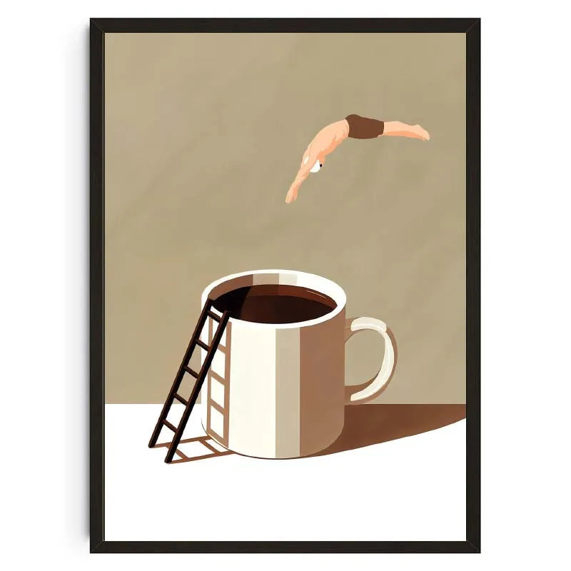 COFFEE CANVAS PRINTS - G