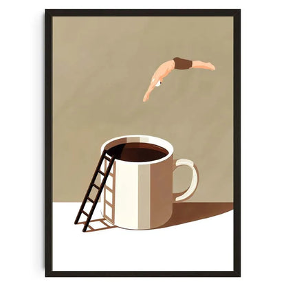 COFFEE CANVAS PRINTS - G