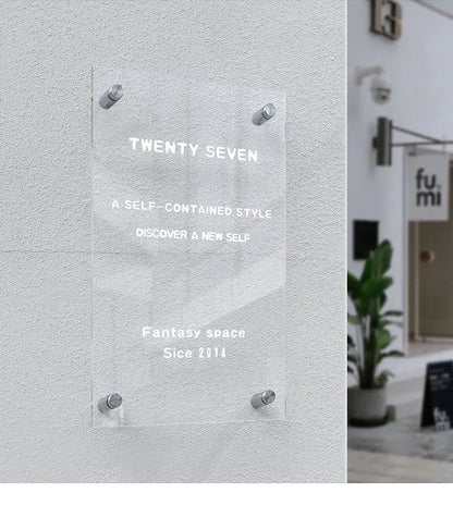 CUSTOM WALL PLAQUE