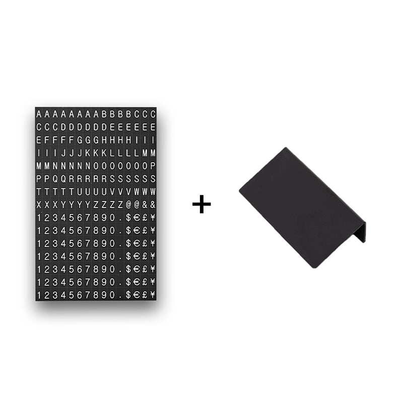 MAGNETIC COUNTER DISPLAY SIGN