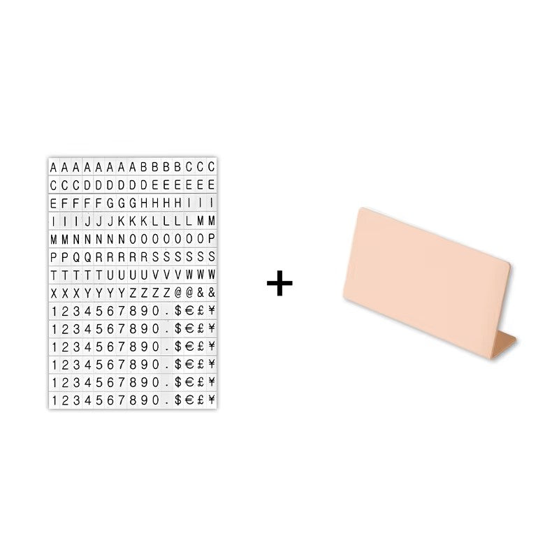 MAGNETIC COUNTER DISPLAY SIGN